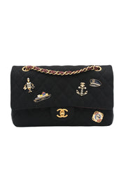 CHANEL Paris-Hamburg Metiers d'Art medium double classic flap